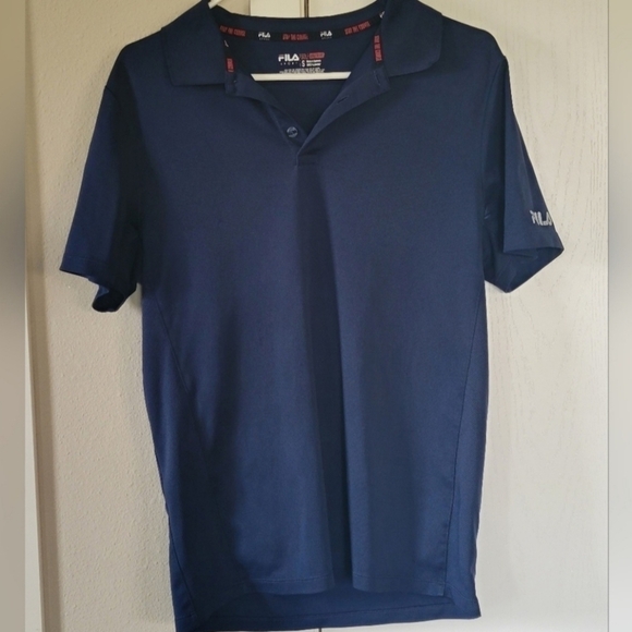 Set of Two Fila Sport Golf Peformance Men's Polo Shirts Size Small - Picture 11 of 15